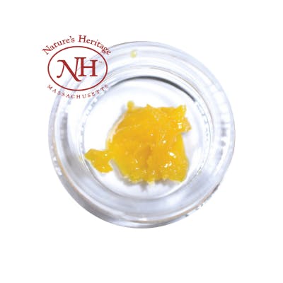 Photograph of product: Nature's Heritage Sunset Rozay Live Resin Budder