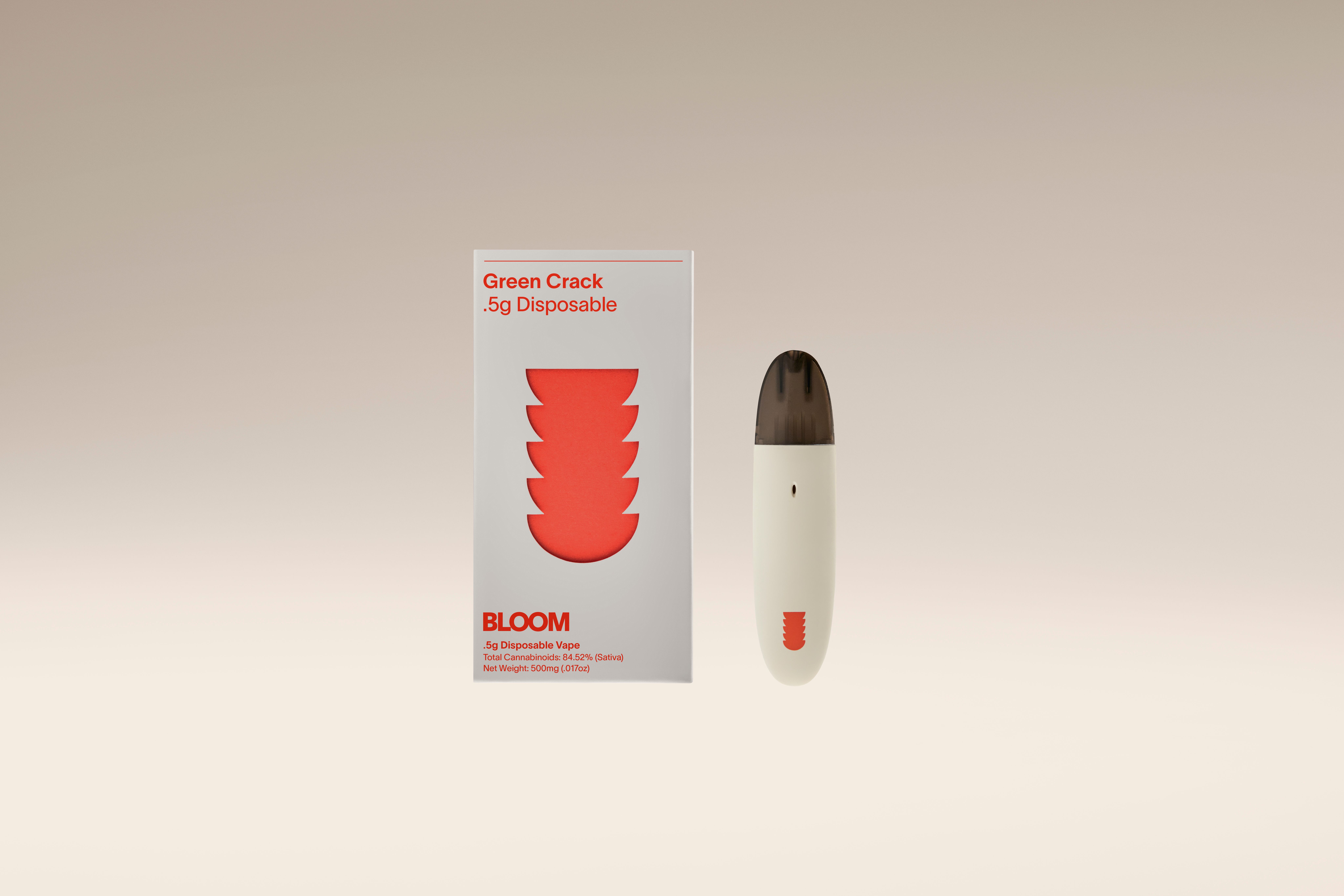 Photograph of product: Bloom | 0.5 Surf | Green Crack (Oui'd)