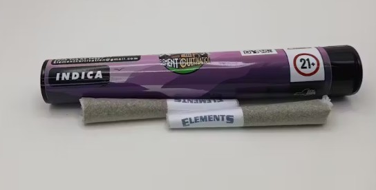 Photograph of product: Element Cultivation | Naples Pie | Oui'd | 2x0.5g Pre-Rolls
