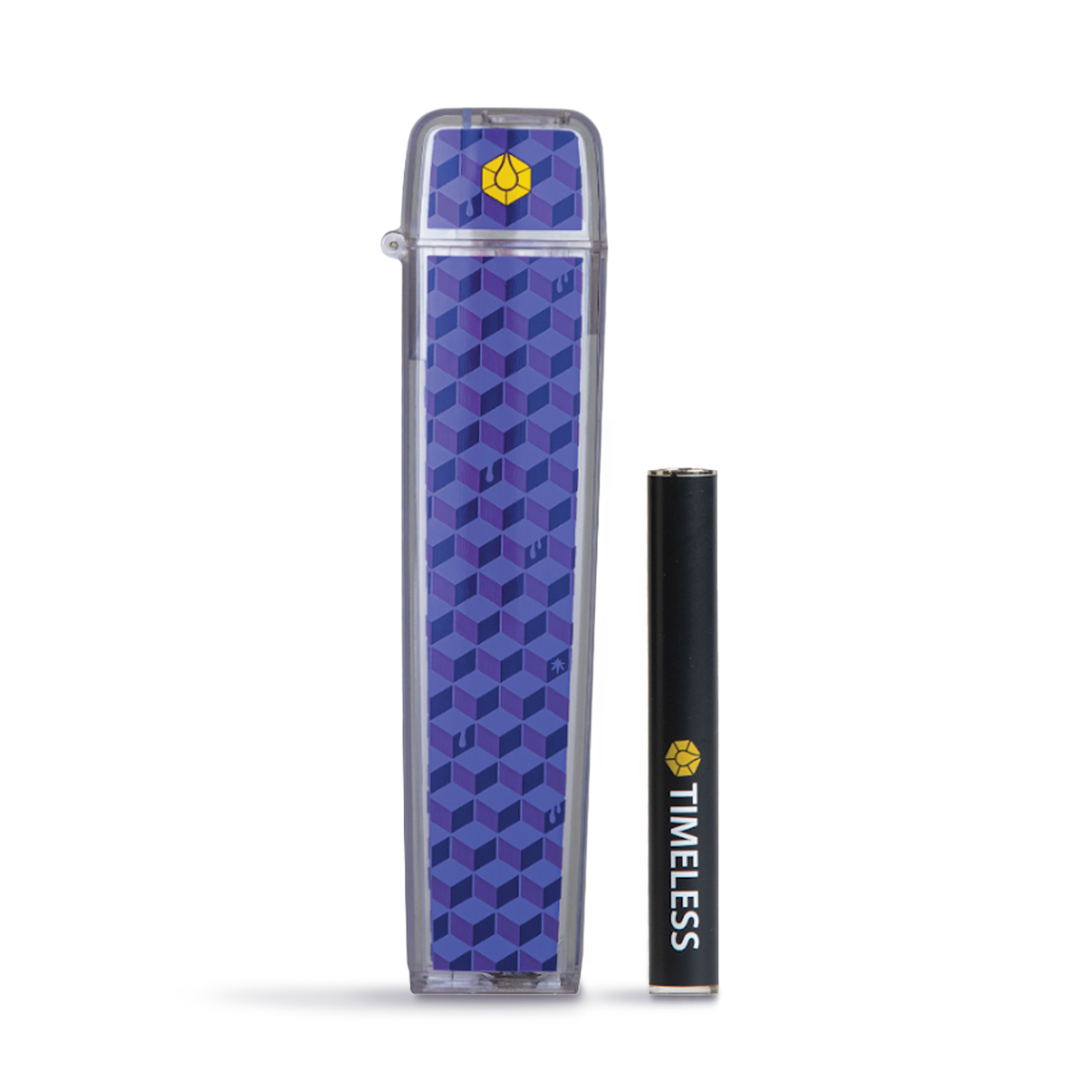 Photograph of product: Purple Half Gram Flip Case & Black Battery Combo