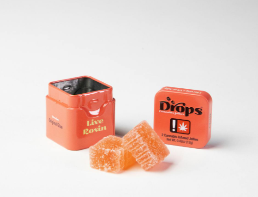 Photograph of product: Drops Single Watermelon   100 Mg