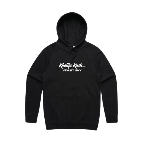Photograph of product: Violet Sky Hoodie Black - 
