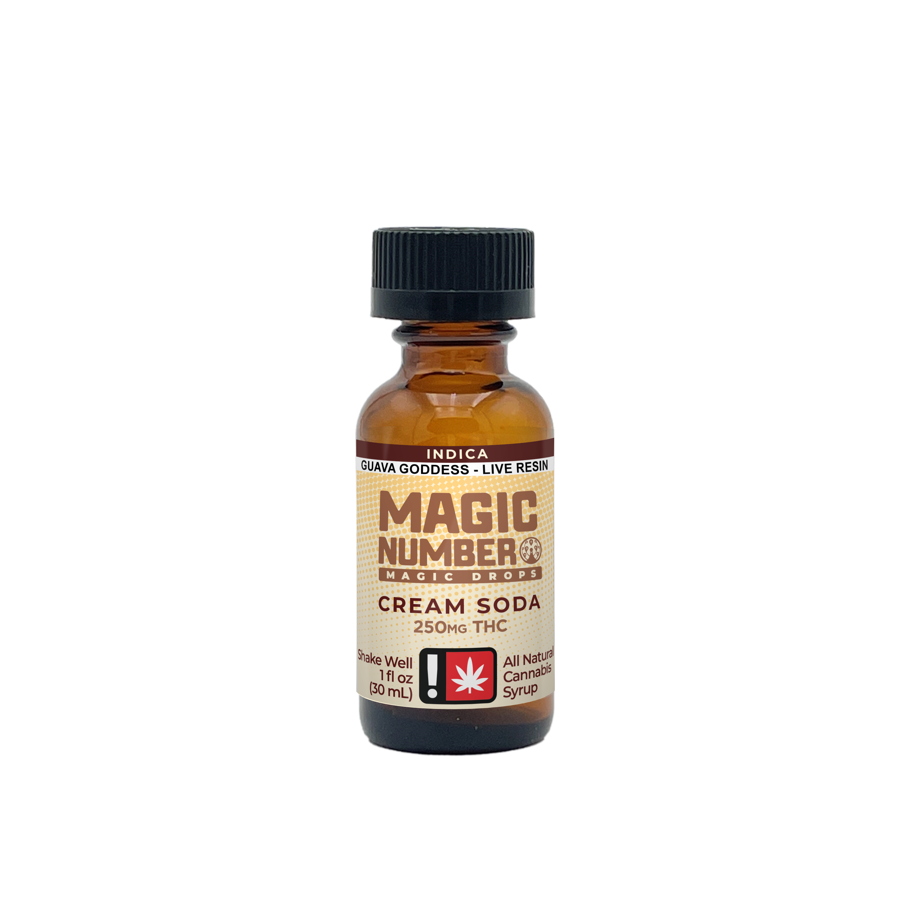 Photograph of product: Magic Number - Magic Drops - Cream Soda Oui'd (250mg)