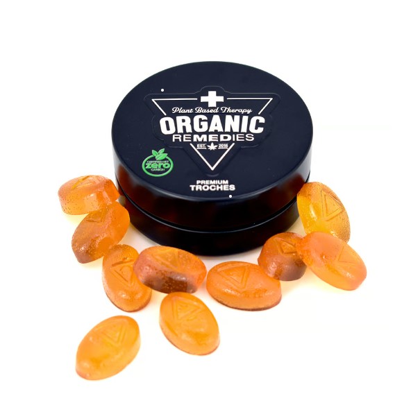 Photograph of product: Sour Apple | 50mg Distillate Troches | 15pk