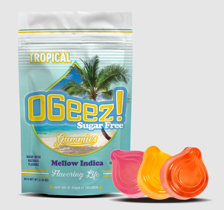 Photograph of product: Sugar Free - Tropical Mellow Oui'd - 10 pack