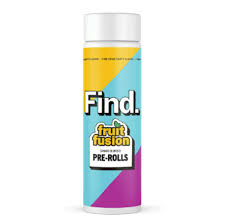 Photograph of product: FIND. FRUIT FUSION Joint 2.5g Infused: Guava 2pk
