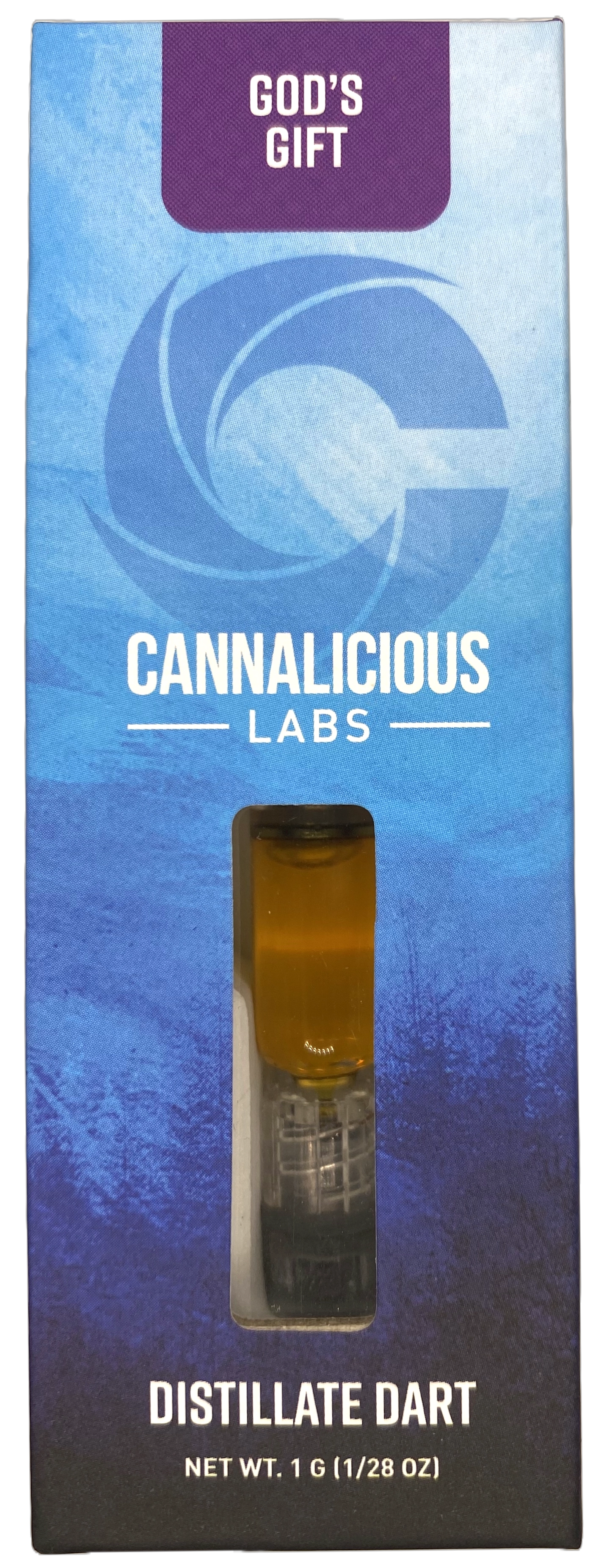 Photograph of product: Cannalicious | God's Gift Dart | Distillate Concentrate