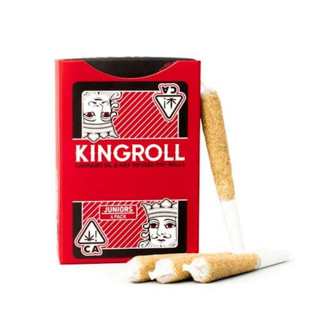 Photograph of product: White Rhino x Cannalope Kush .75g 4 Pack Preroll - 