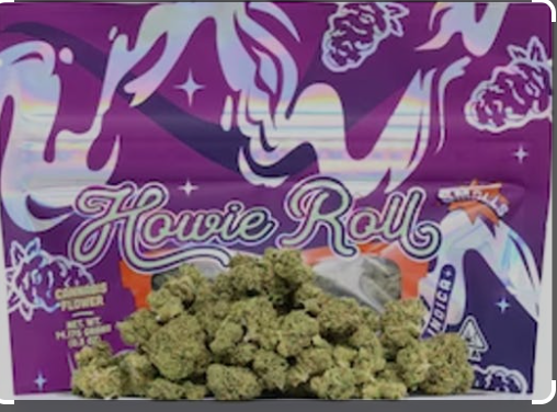 Photograph of product: Howie Roll | Flower Grape Junky #7 1/8oz - Smalls