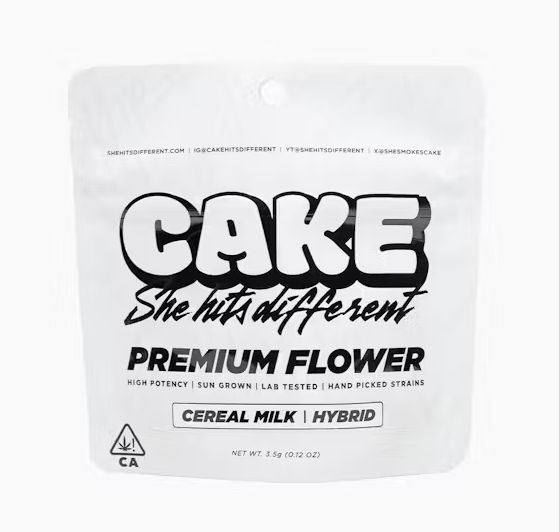 Photograph of product: Cake Cereal Milk Hybrid Premium Flower 3.5g