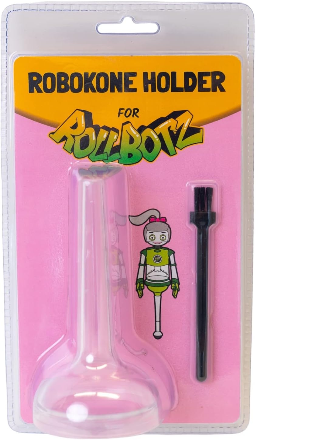 Photograph of product: RollBotz Cone Holdr with Poker Brush