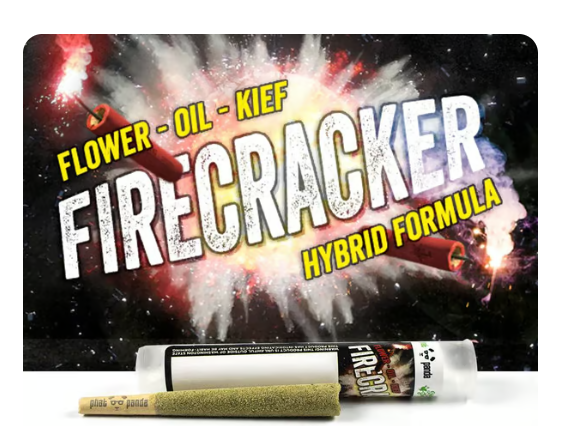 Photograph of product: Unicorn Piss Infused Firecracker Phat Panda W4-93
