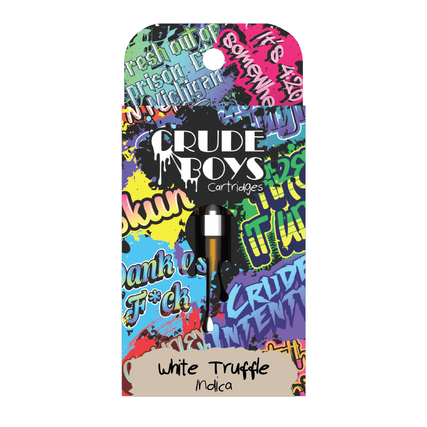 Photograph of product: Crude Boys 1g Cart White Truffle2