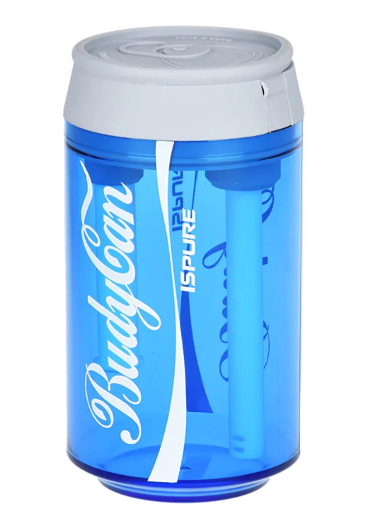 Photograph of product: Water Pipe | Budycan I Discrete portable water pipe [Blue]