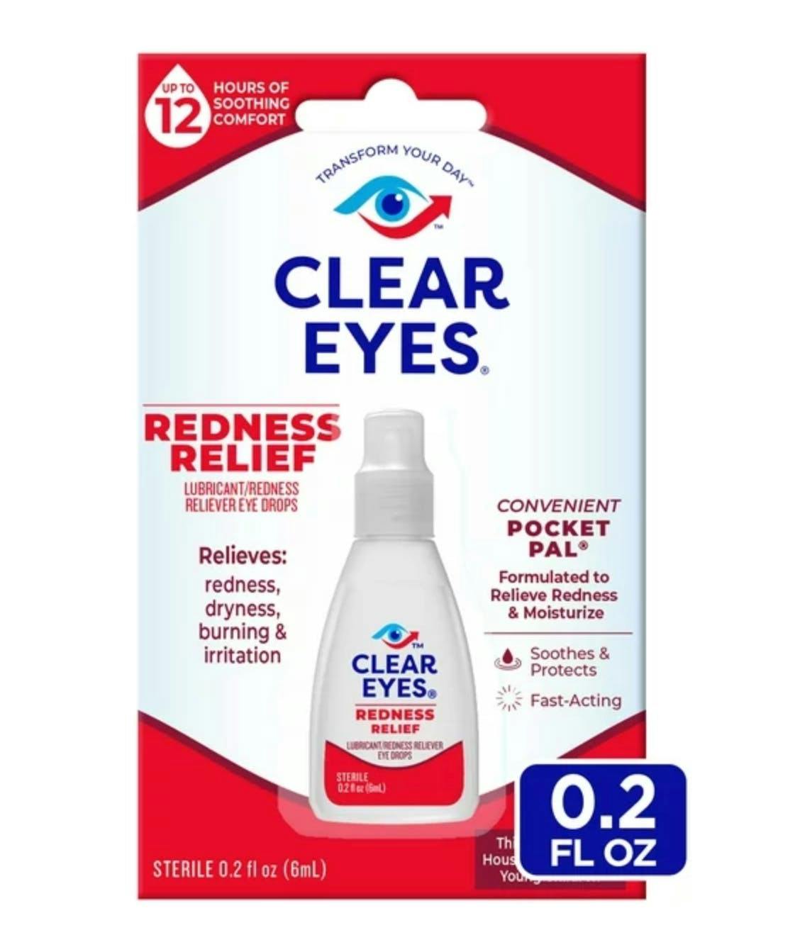 Photograph of product: Clear Eyes - Eye Drops - 6ml