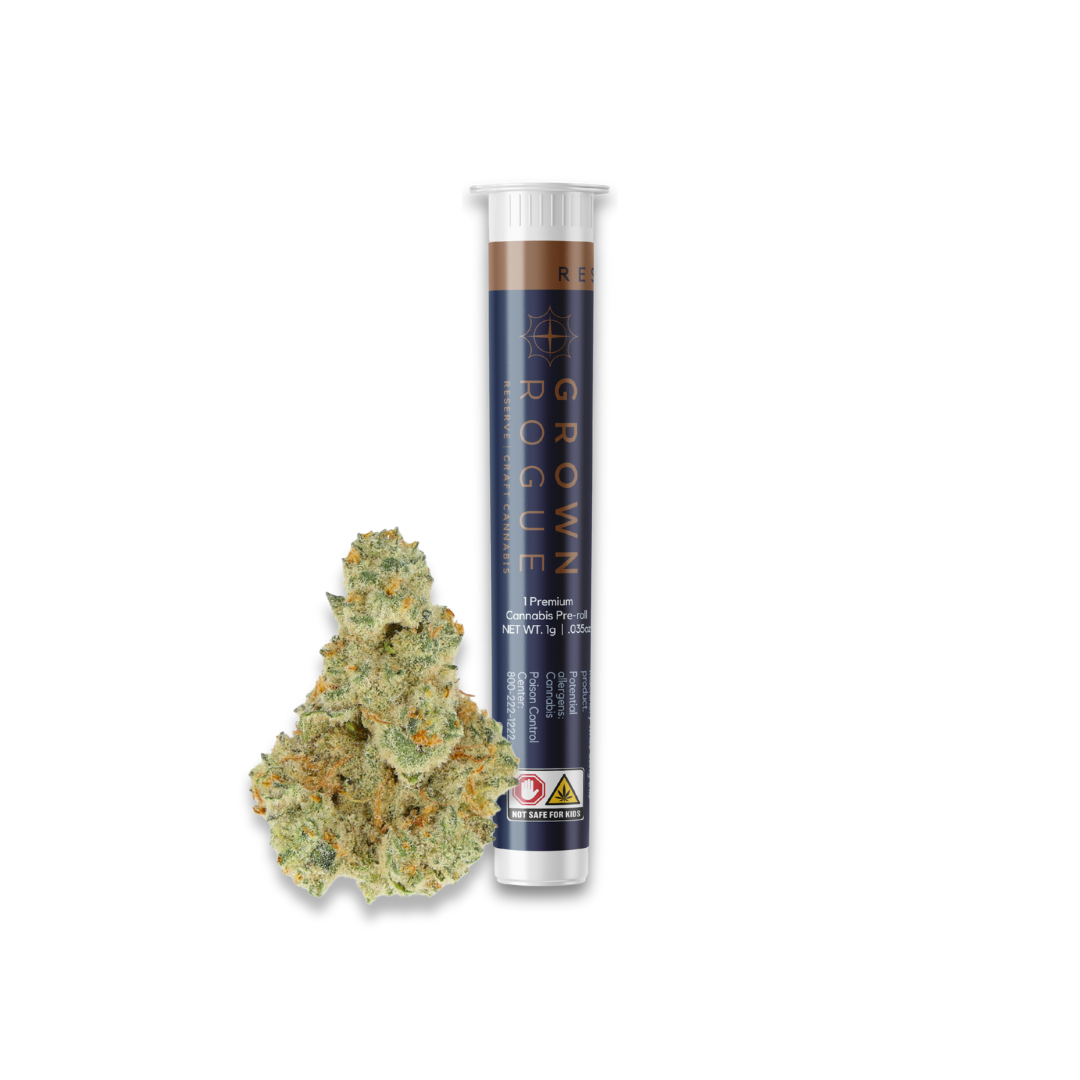 Photograph of product: Grown Rogue Reserve | CAP Junky | Pre-Roll | 1g