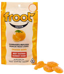 Photograph of product: Froot Orange Tangie Gummies 10pk