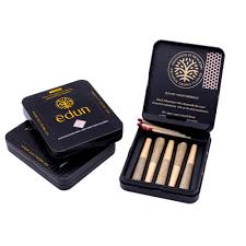 Photograph of product: Edun - Live Rosin Infused Prerolls 5pk - Cherry Paloma + Paloma Mantra (I)