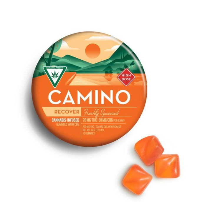 Photograph of Product: Freshly Squeezed 1:1 - THC:CBG Gummies - 200mg