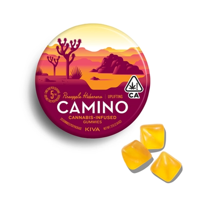 Photograph of product: Camino - Pineapple Habanero - Gummies - 200mg - Sativa