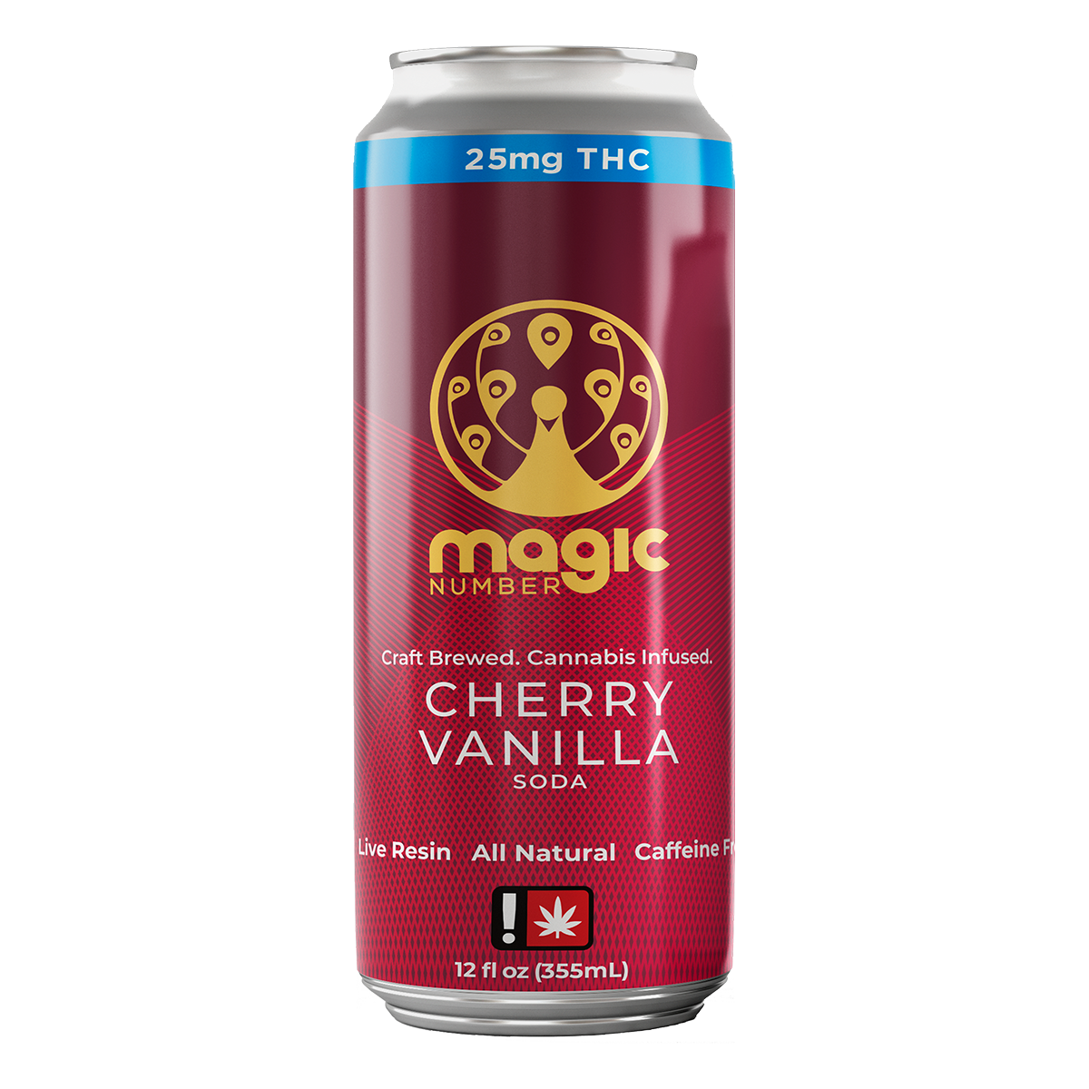 Photograph of product: 25mg Cherry Vanilla Soda