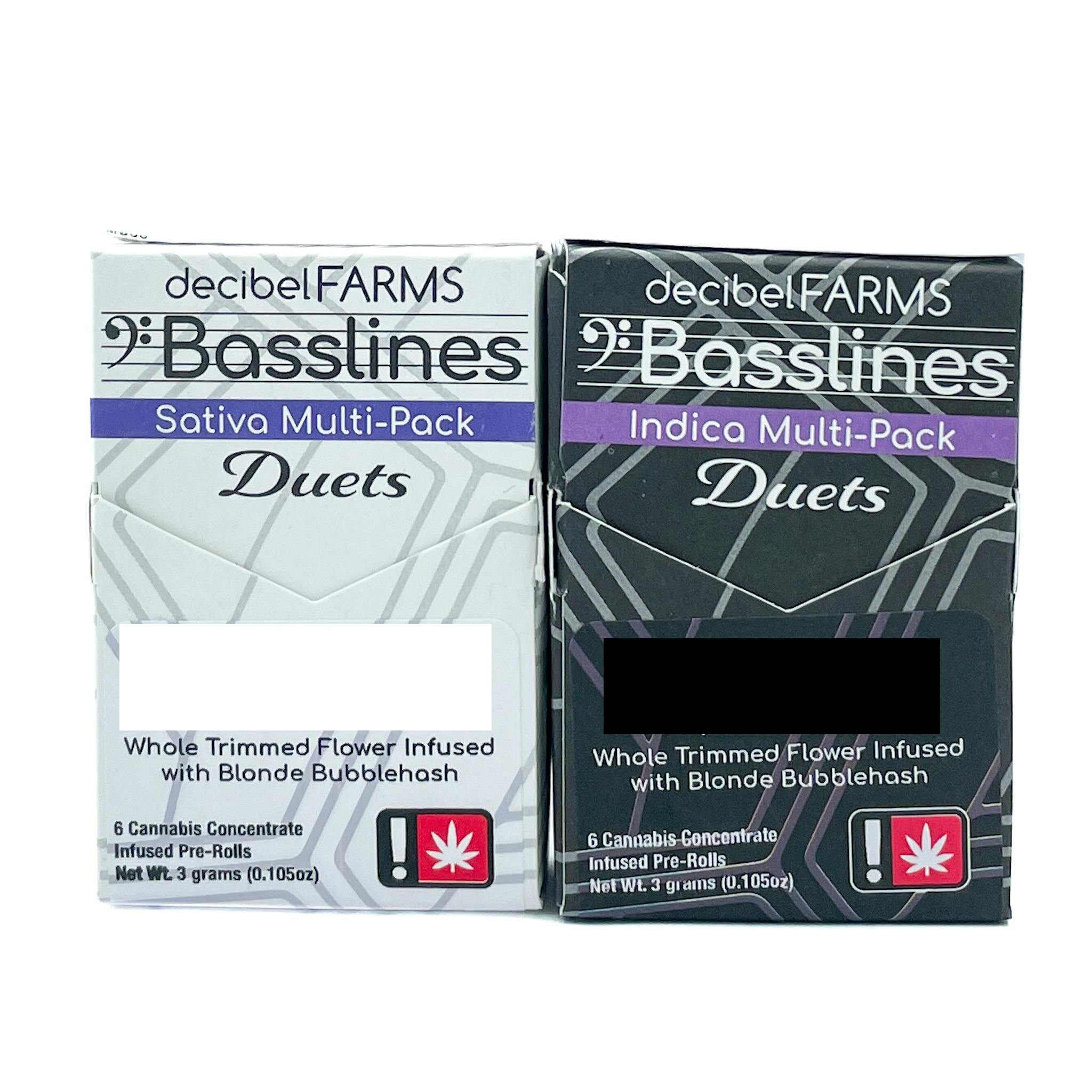 Photograph of product: Duets Infused Pre-roll Pack | Tropical Rntz/ Rntz Crashers | 6 x 0.5g