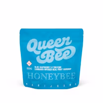 Photograph of product: Queen Bee 1:1 TH-oui:CBD Blue Raspberry Gumdrop