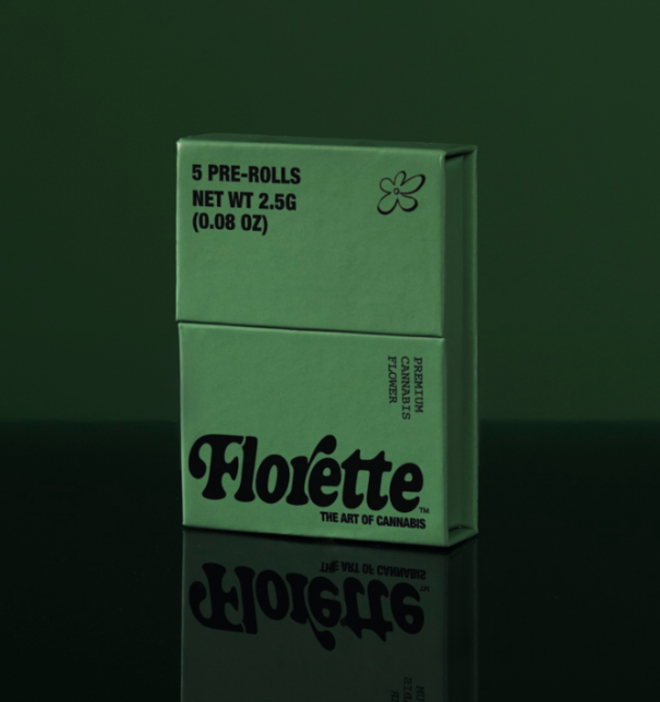 Photograph of product: Florette GG#4 Pre Rolls 5 Pack