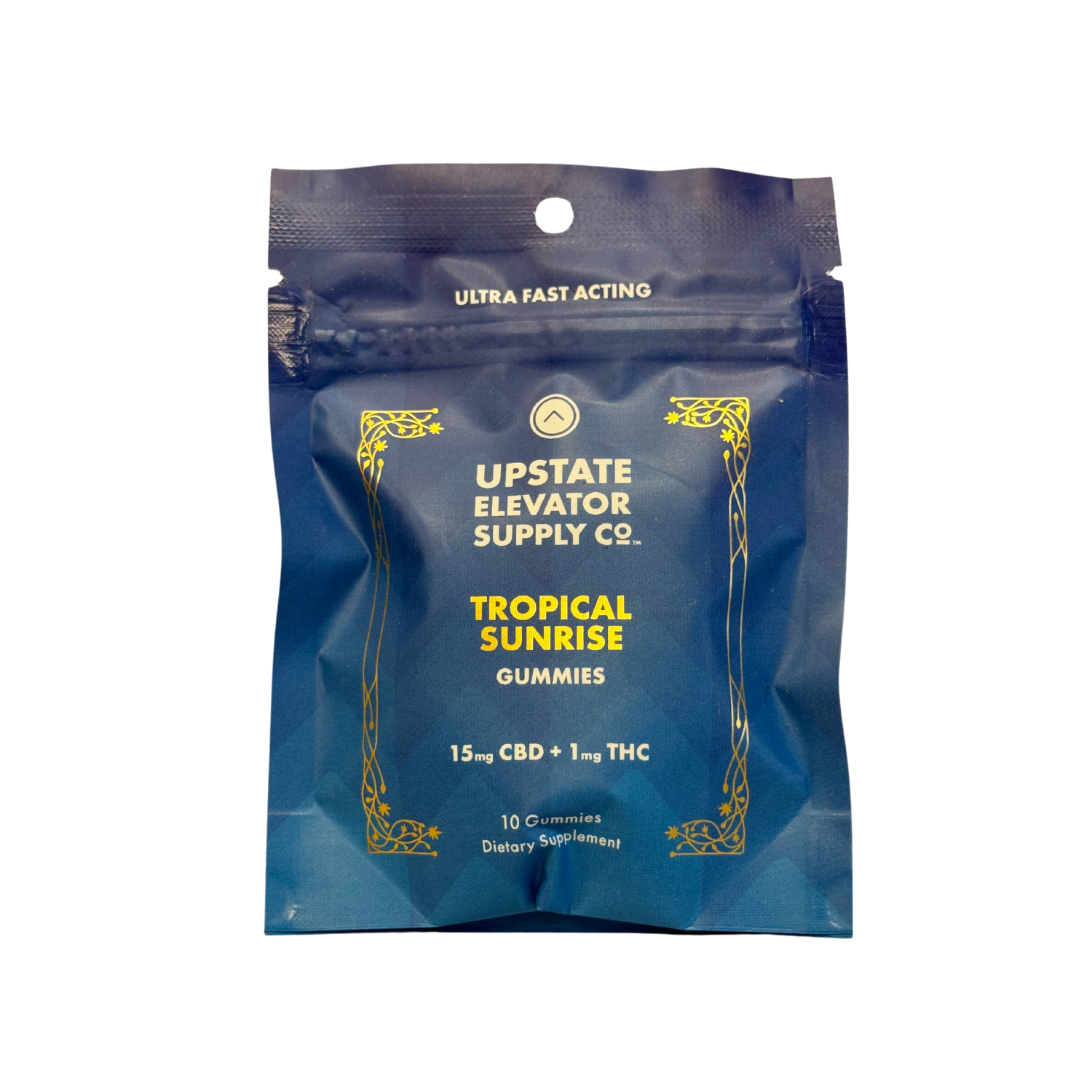 Photograph of product: Tropical Sunrise | TH-oui+CBD Gummy | Upstate Elevator Operators