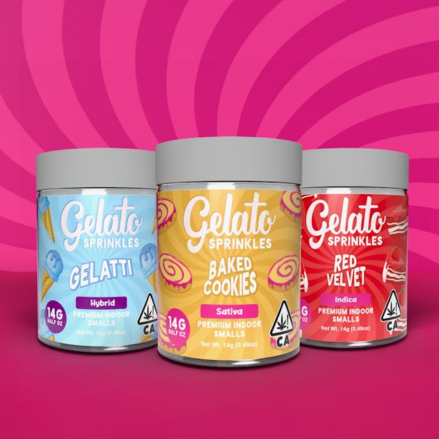 Photograph of product: Gelato - Sprinkles Smalls - Baked Cookies - Oui'd (14g) - 