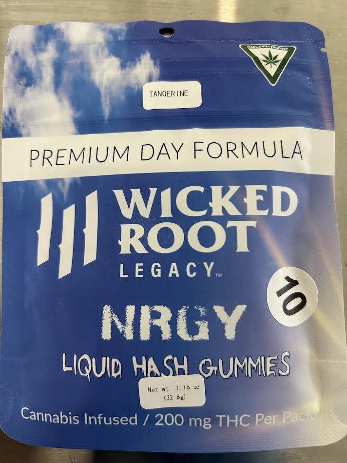 Photograph of product: Liquid au chocolat Gummies - Tangerine (Daytime Formula) *BOGO*