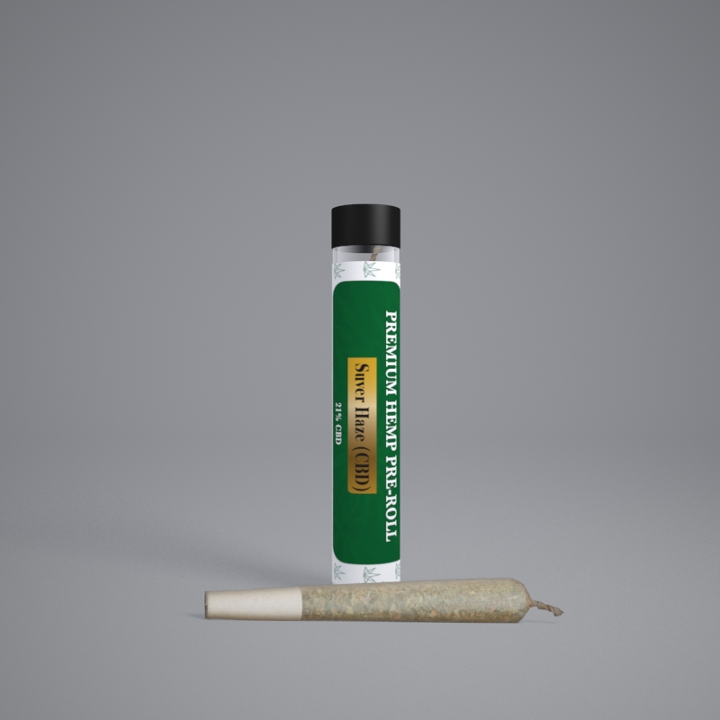 Photograph of product: White 1.0g Pre-Roll (CBG)