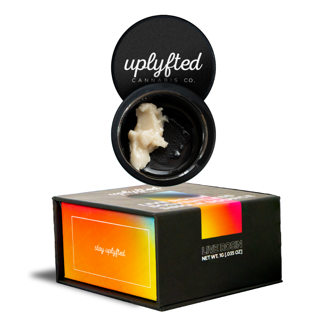 Photograph of product: Uplyfted | GMO Ice Cream Live Rosin | 1g