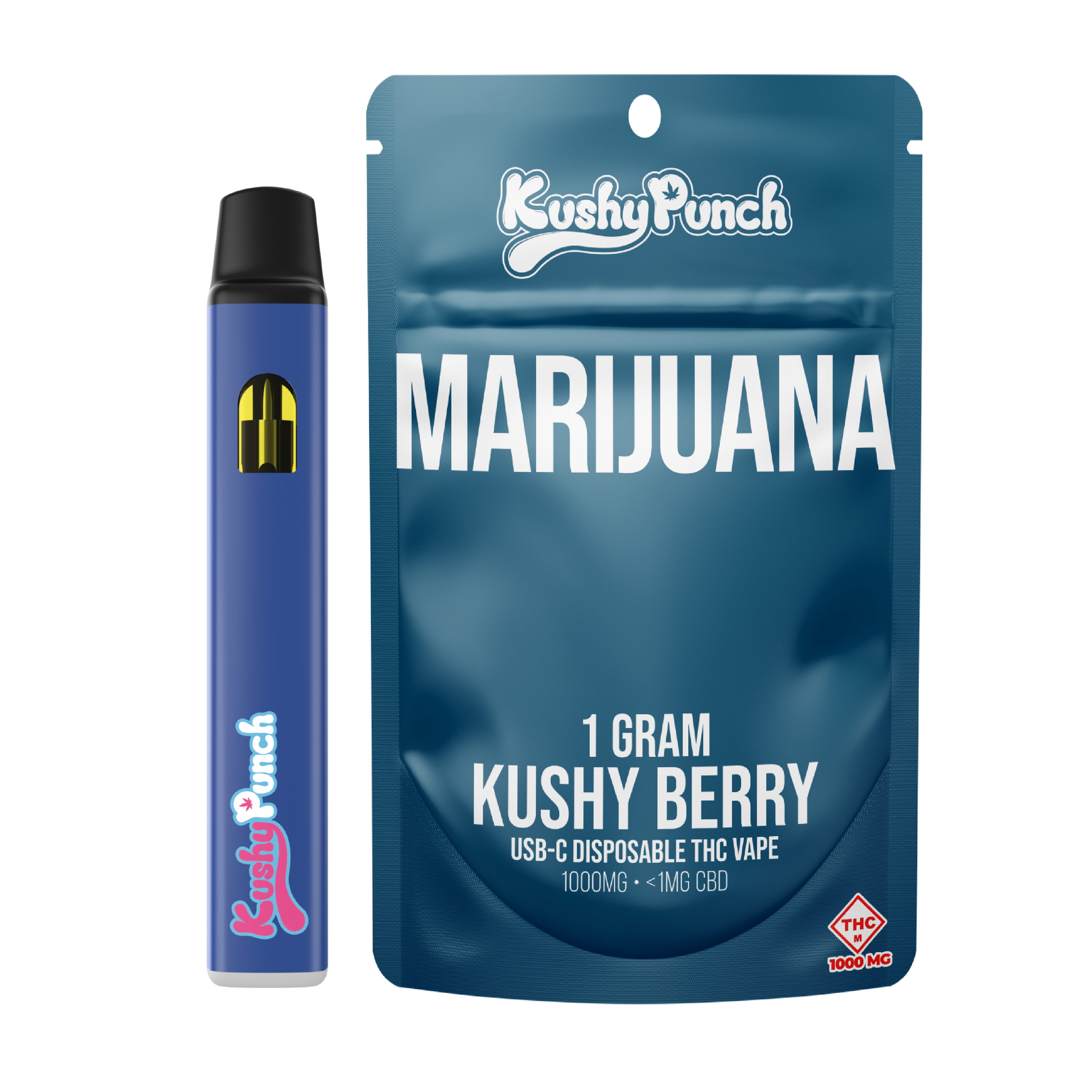 Photograph of Product: Kushy Berry - AIO - 1g