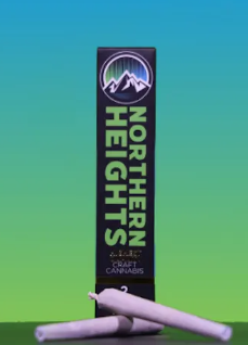 Photograph of product: Northern Heights - Pre Roll 2pk - Red Delicious