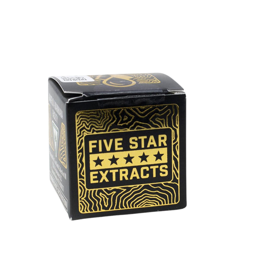Photograph of product: Five Star Extracts | SFV Belts Cured Badder