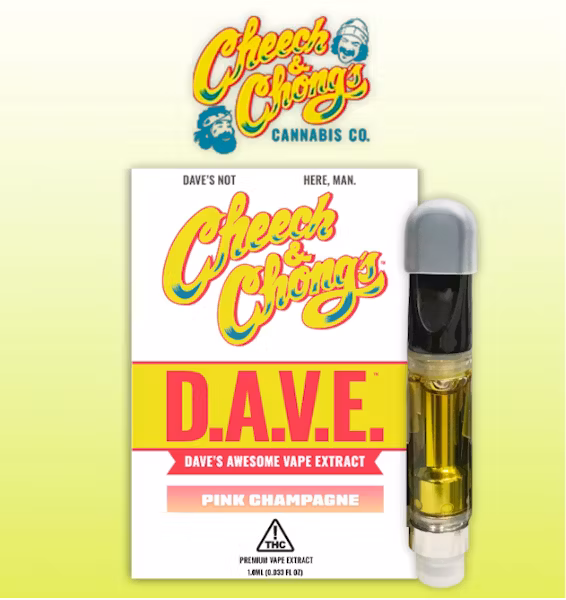 Photograph of product: Cheech & Chong | 1g | Pink Champagne | Cartridge