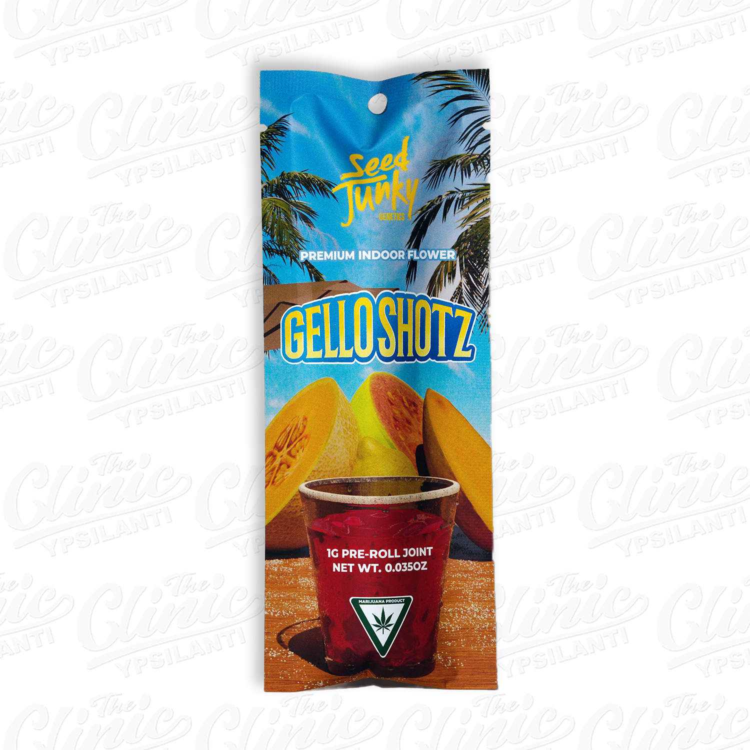 Photograph of product: SEED JUNKY | GELLO SHOTZ PRE- ROLL