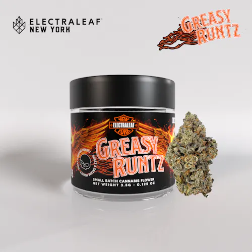 Photograph of product: Electraleaf - Greasy Runtz (I) - 22.8% - Flower - 3.5g