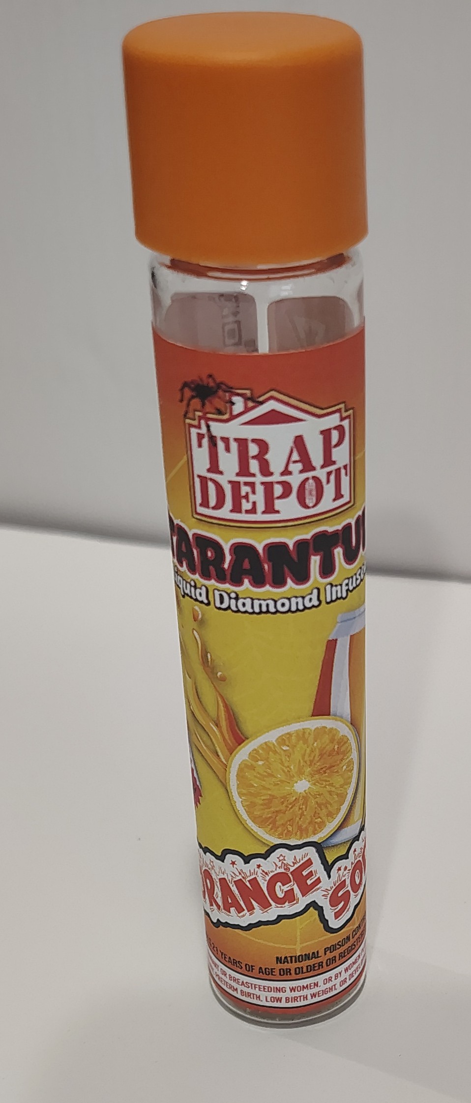 Photograph of product: Trap Depot/ Orange Soda Infused 1.2 Tarantulas