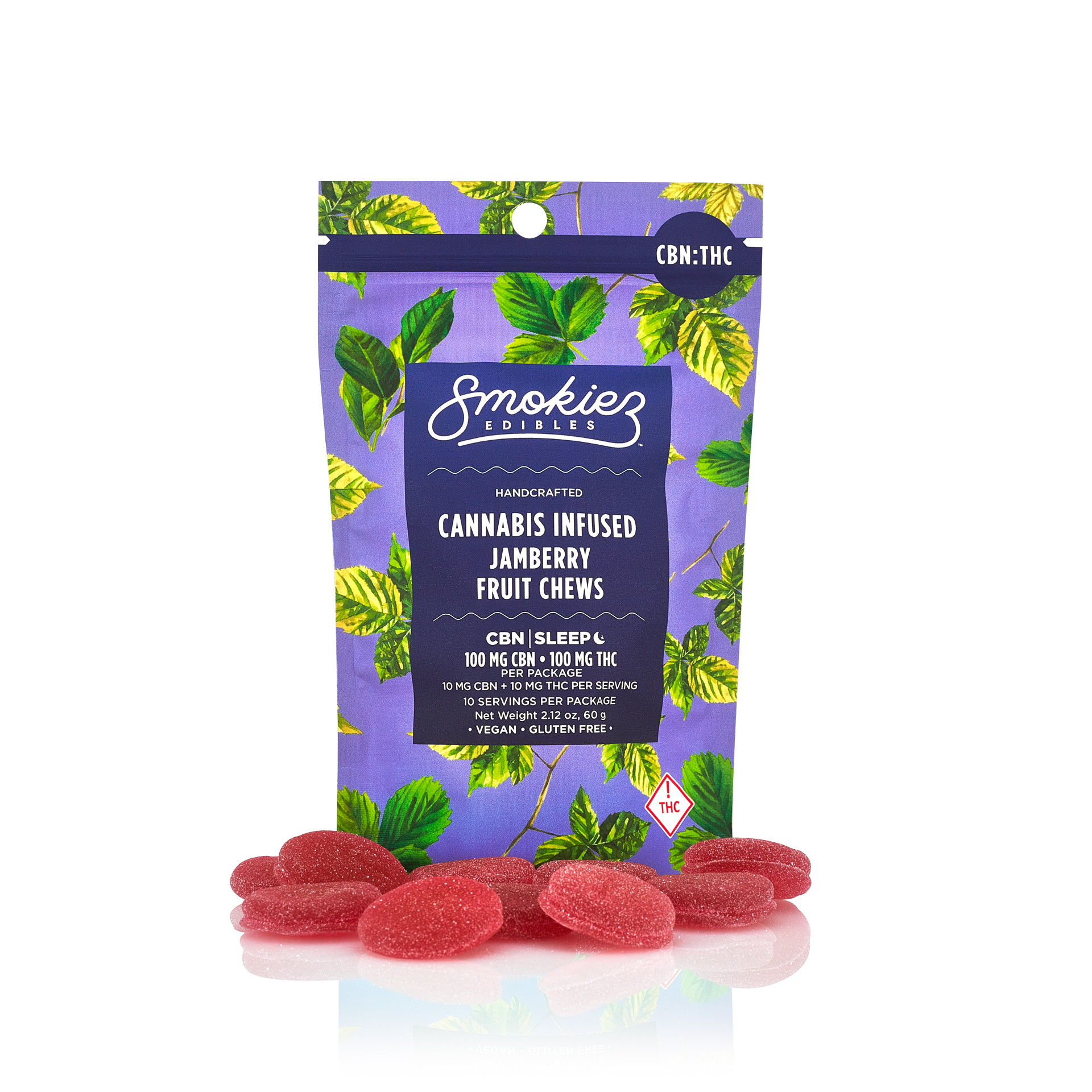 Photograph of product: Jamberry - CBN:TH-oui 1:1 - 100mg - 10ct