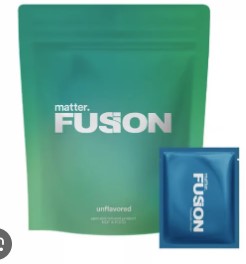 Photograph of product: Matter. | Fusion Powder 1:1 | 10mg TH-oui: 10mg CBD x10 Sachets