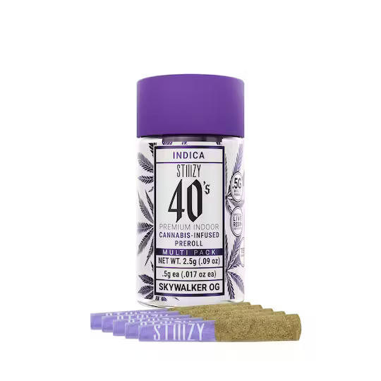 Photograph of product: 40's Skywalker OG Infused Preroll 4pk