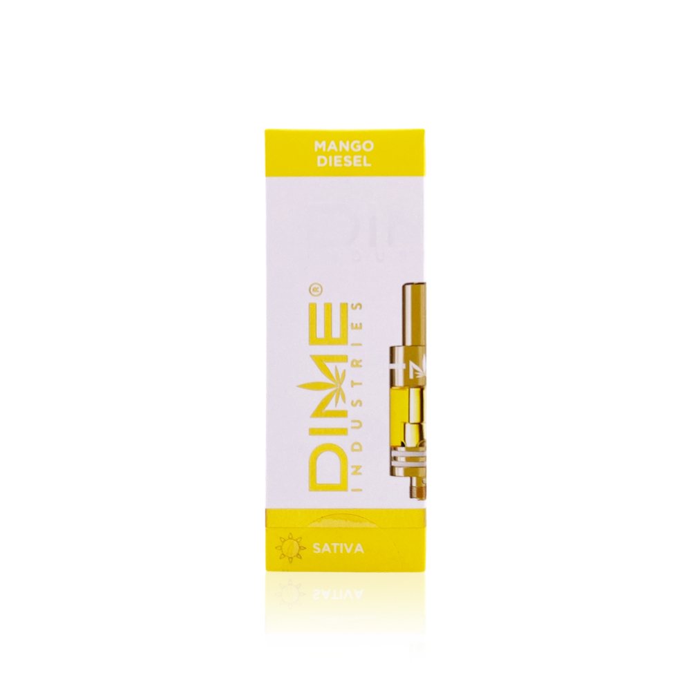 Photograph of product: DIME INDUSTRIES - Vape Pen - Mango Diesel - 1G