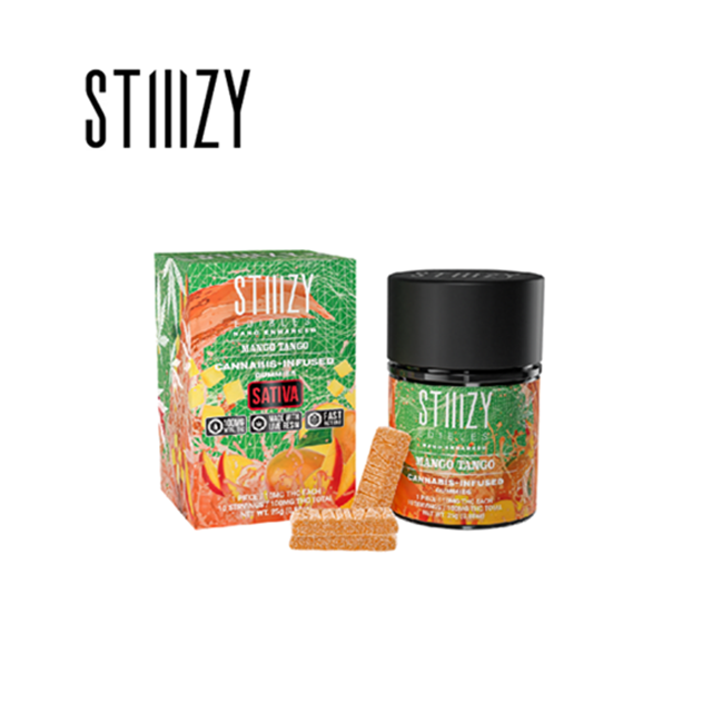 Photograph of product: MANGO TANGO 100MG 10 PACK NANO GUMMIES