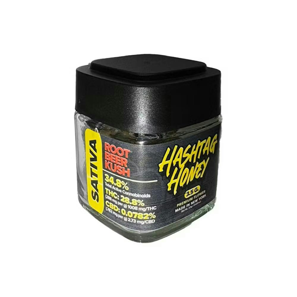 Photograph of product: au chocolattag Honey - Root Beer Kush - 3.5g