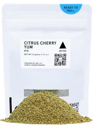 Photograph of product: 21g Citrus Cherry Yum Ready to Roll - Lolo