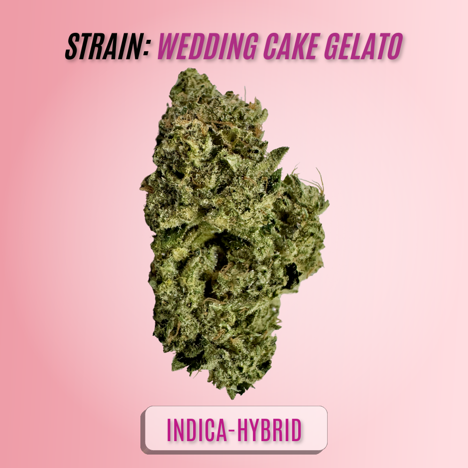 Photograph of product: Wedding Cake Gelato (Makru Farms) $11/g - 1g