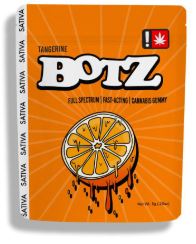 Photograph of product: Gummy - 1pc Botz Tangerine - Green Leaf Special