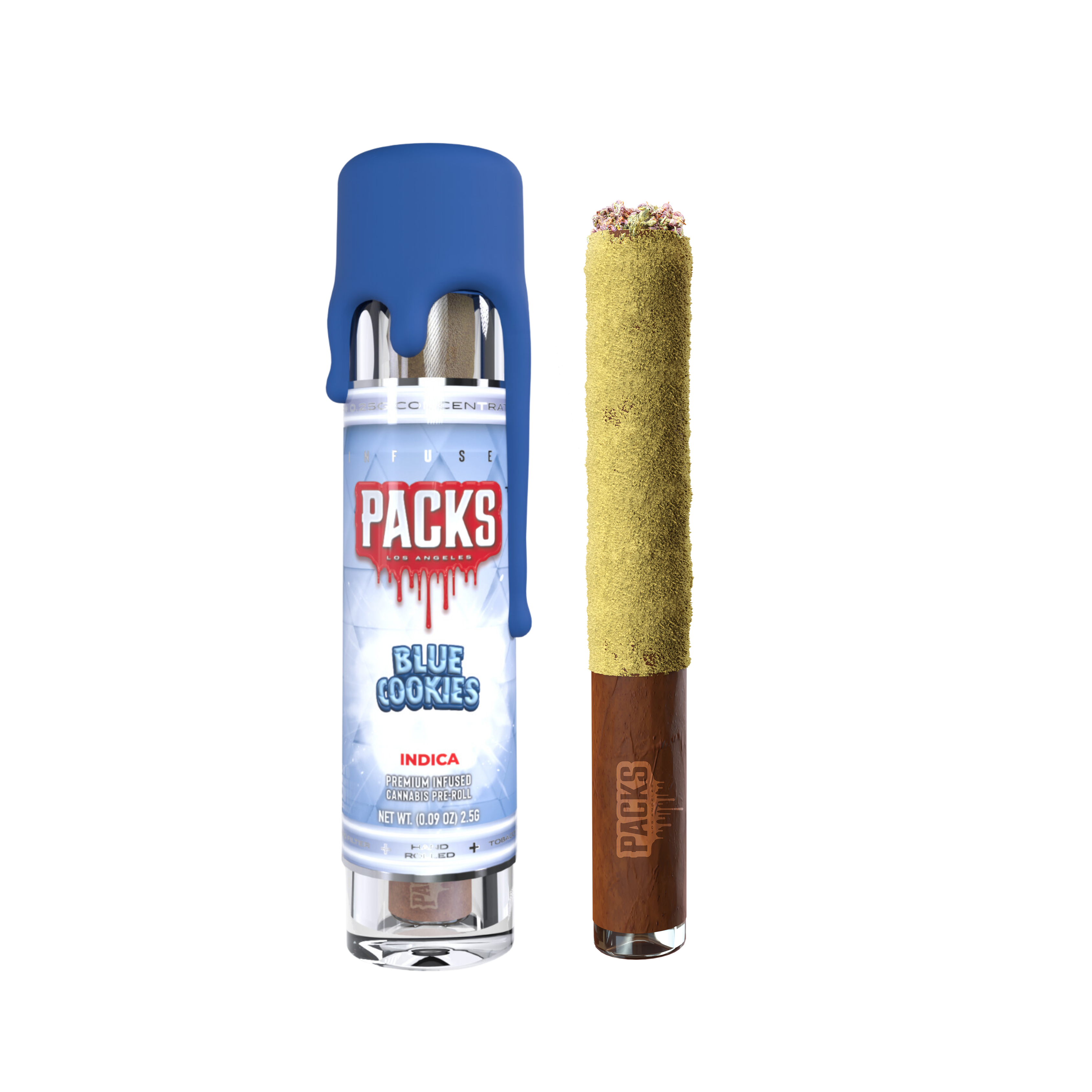 Photograph of product: BLUE COOKIES | Classic Blunt | 2.5g